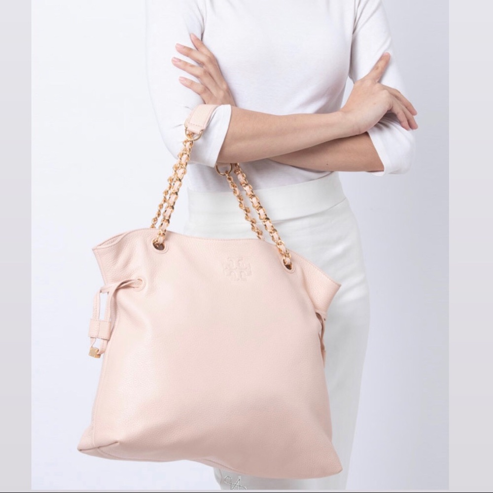 Tory Burch Thea Slouchy Chain Tote EC